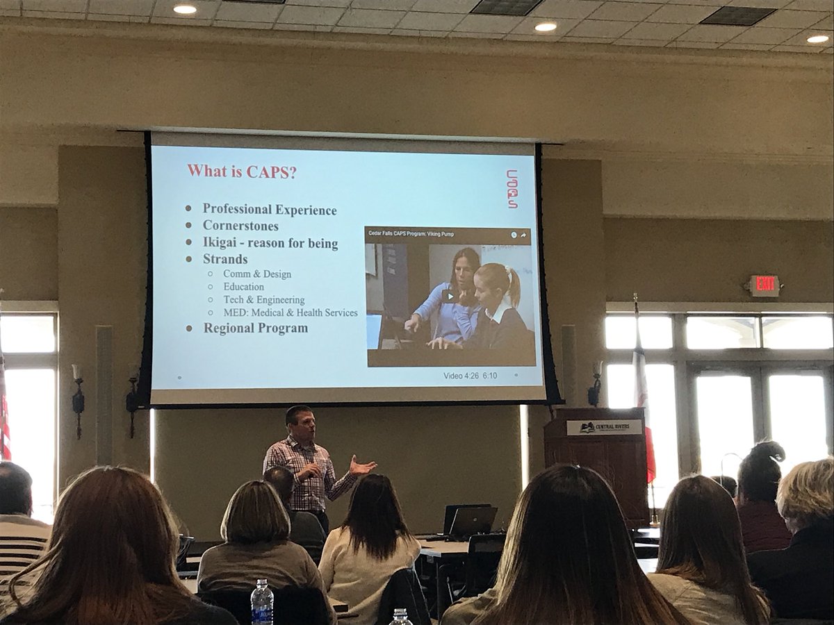CF_schools's tweet photo. @CF_CAPS @NateClayberg presenting to #CVLI #EveryStudentEveryDay https://t.co/180IYDTdKj