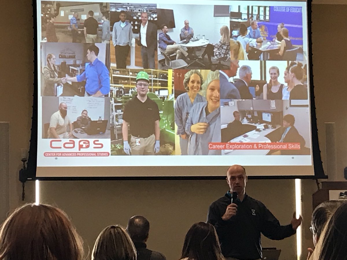 CF_schools's tweet photo. @CF_CAPS @NateClayberg presenting to #CVLI #EveryStudentEveryDay https://t.co/180IYDTdKj