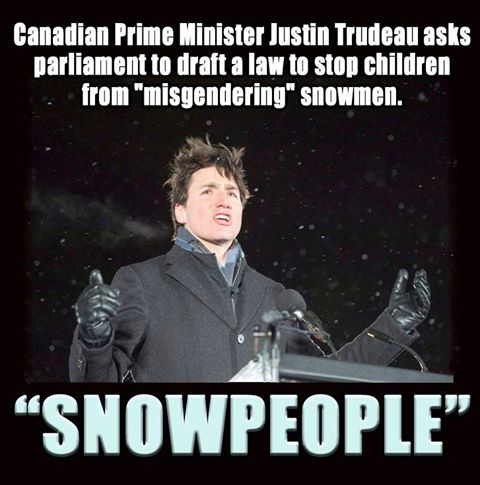 ontarioisproud's tweet photo. The stuff that keeps Trudeau up at night... #mankind #peoplekind https://t.co/10GggI5Oip