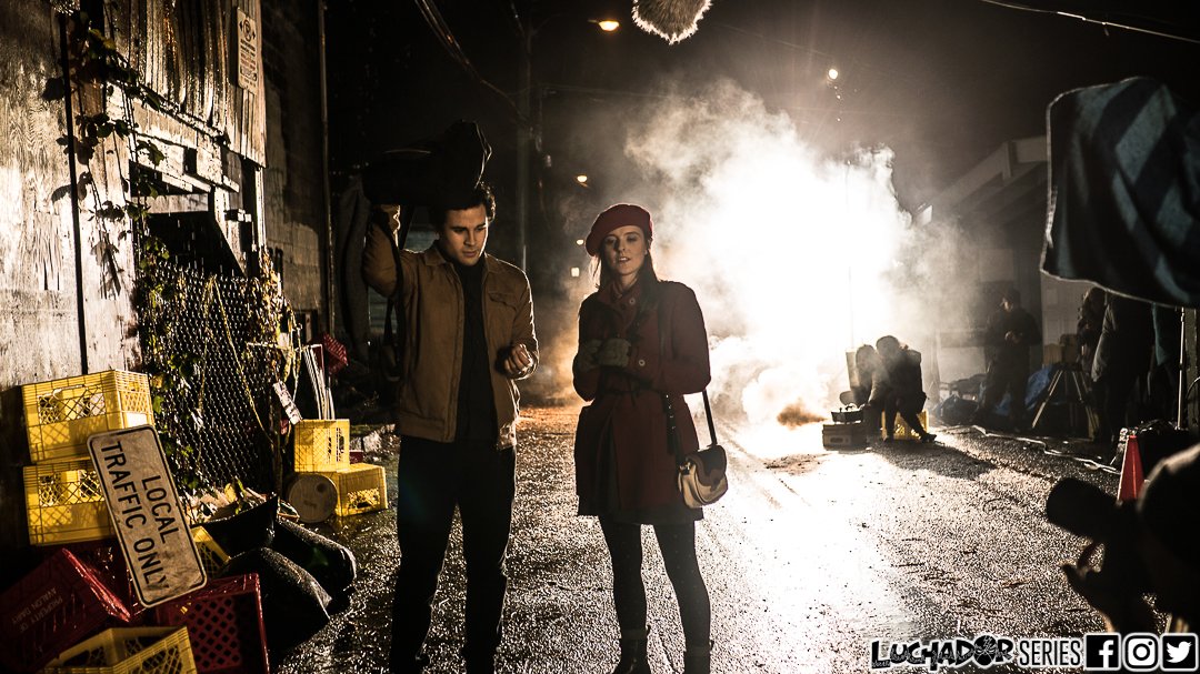 Santo and Abby discussing the origins of El #Chupacabra... Lock up your #goats and don't forget to #vote today! 🐐🐐🐐  storyhive.com/project/show/i… #poetry #rhymes #webseries #luchador <a href="/STORYHIVE/">STORYHIVE</a> #storyhive