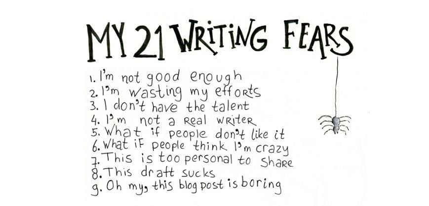 Feel the fear and do it anyway... It's so easy to suffer a crisis of confidence when #writing, but @HennekeD has some amazing advice to spur you on through the self-doubt bit.ly/2DkmIP0