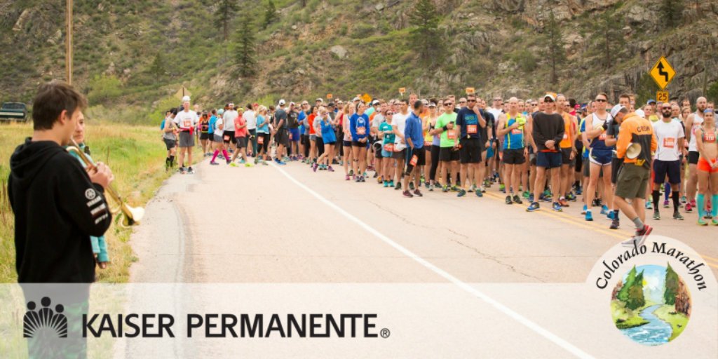 COMarathon's tweet photo. We're 3 months away from race day! How’s your training coming along? What’s the plan for next week? #CoMarathon #KPColorado #BeKP https://t.co/5ZQa4oNkcW