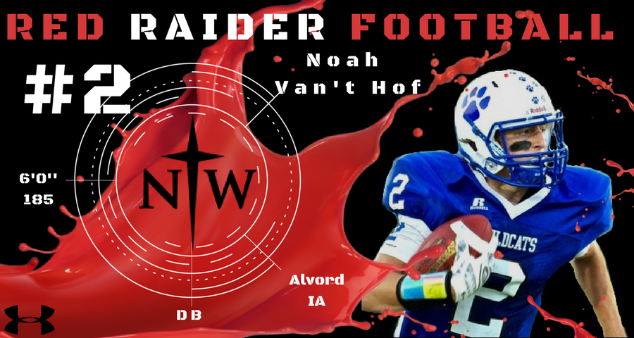 nwc_fb's tweet photo. Welcome to the Red Raider Family @noahvanthof! 
#ChooseExcellence https://t.co/Kw4vs9mk8e