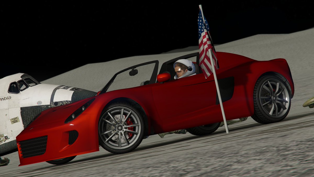 WildBrick142's tweet photo. GTA can do it too! #GTAV #FalconHeavy https://t.co/Izx9RoLoyv