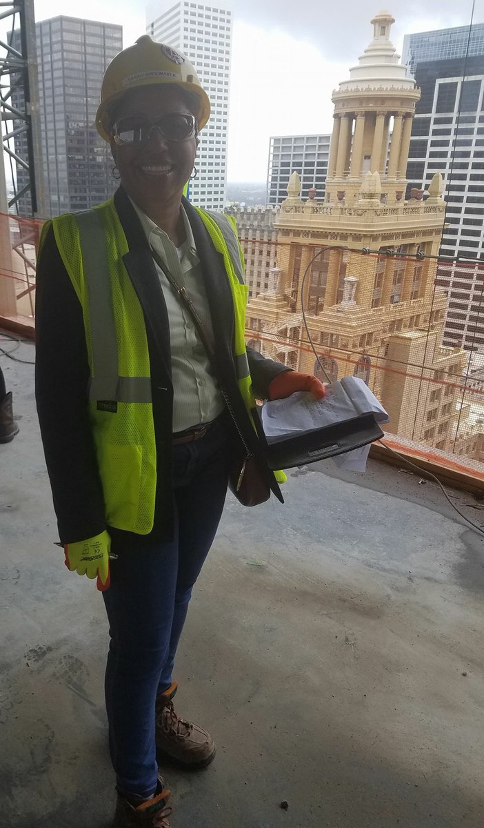 working_object's tweet image. On top of Houston! Well almost. #workingobject #Construction #makesmallbig #constructioncleanup #finalclean #cleaning