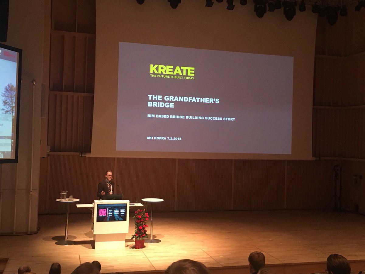 Best practices should be shared for the whole construction industry to benefit. In these two days in Tampere we didn't keep the secrets to ourselves.  #infraBIM <a href="/InfraBIMOpen/">InfraBIM Open</a> #infrabimopen <a href="/KreateOy/">Kreate Oy</a>