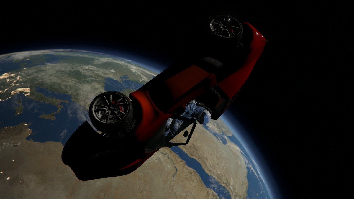 WildBrick142's tweet photo. GTA can do it too! #GTAV #FalconHeavy https://t.co/Izx9RoLoyv