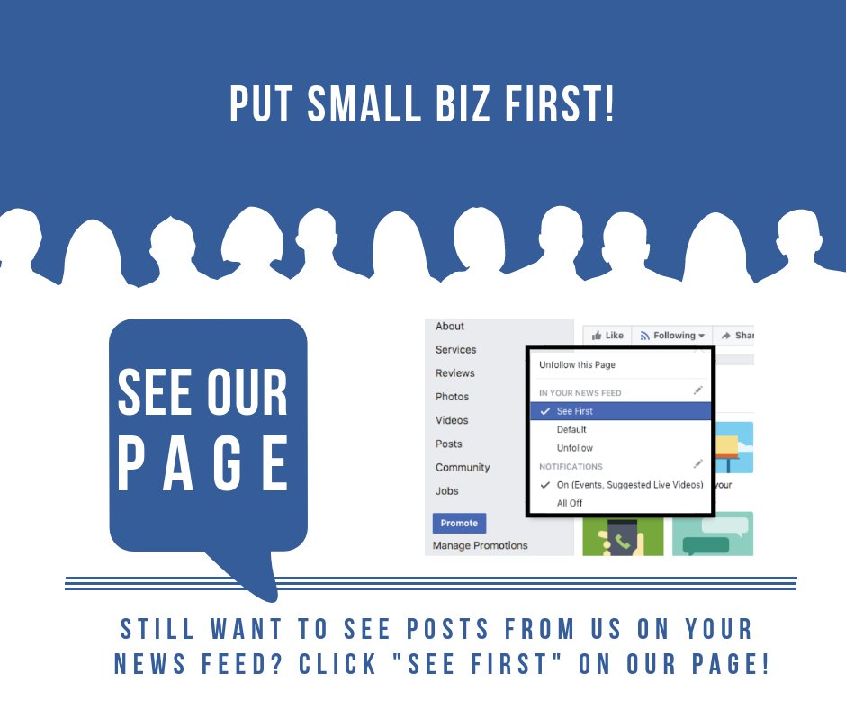 FirstInspec's tweet image. Have you heard about the #newsfeed changes Facebook is implementing? Unfortunately, you may not see our updates anymore unless you choose to. Make sure to "see us first" and support #smallbiz!