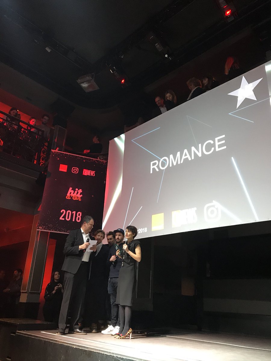 CB_News's tweet photo. ★ #HitsdOr2018 ★

Le film « L’amour, l’amour » de @Romance_Agency pour @intermarche remporte la 5ème étoile ! https://t.co/YhaBkPzCOr