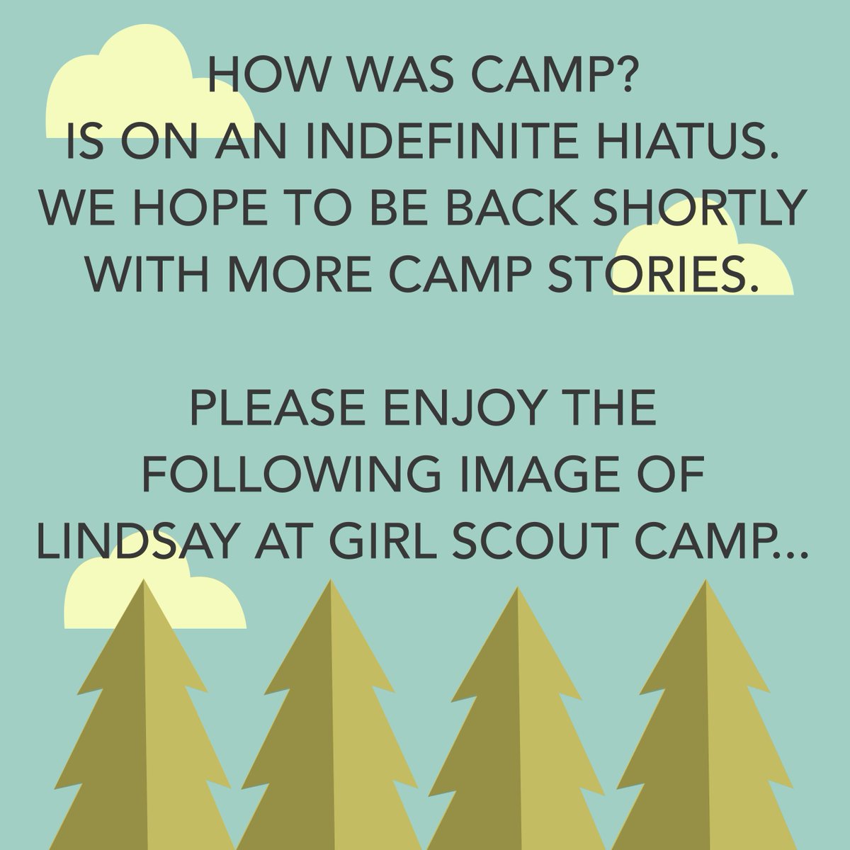 howwascamp's tweet photo. Thanks for listening! #howwascamp #podcast #camp https://t.co/zyQ0V4XoLE