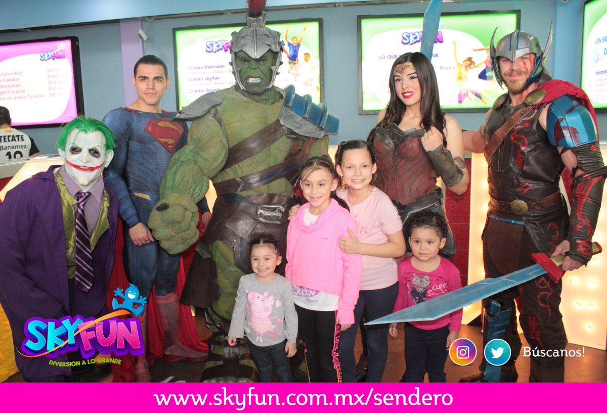 SkyFunSendero's tweet photo. Qué estas esperando para venir a conocer el nuevo Skyfun Sendero!?🤔😮😜🙂☺️😊😉😃😁 Ven! Sabemos que te enamorarás de este lugar!😍☺️😉⚡🌟😁🎈✨🎊😉🎉
#SkyfunSendero #DiversiónALoGrande #Fiesta #Monterrey https://t.co/P4lEvjpaYr