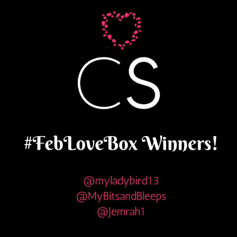 CrowdSocialCA's tweet photo. Congratulations to our 3 #FebLoveBox Winners! I hope you enjoy your boxes this Valentine's Day, Happy Month of Love. <3 @MyBitsandBleeps @Jemrah1 @myladybird13 #crowdwin #crowdcrewbox #crowdcrew https://t.co/VITgekBK5X