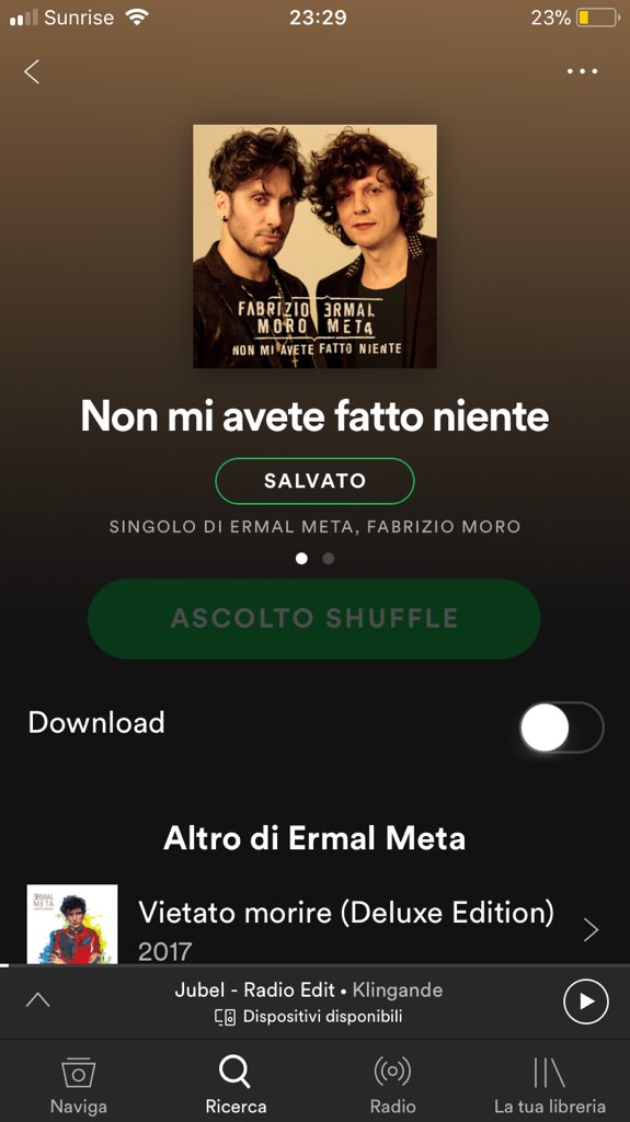 iosonoli3n's tweet photo. VI PREGO RETWITTATE! FACCIAMO SI CHE LA CANZONE SIA SBLOCCATA GLOBALMENTE!
LA CANZONE DEVE SPACCARE, MA DOBBIAMO FARCI NOTARE PER SBLOCCARE CIÒ! #IoStoConMetaMoro #NonMiAveteFattoNiente #Sanremo2018 https://t.co/Y3VieYhDKl