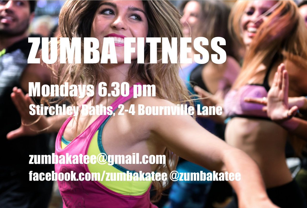 ZUMBA on Mondays at <a href="/stirchleybaths/">Stirchley Baths</a> join the party 💃❤
👉goo.gl/uJ8ga2 👈 #zumba #zumbafitness #zumbalove #birmingham #b30 #stirchley