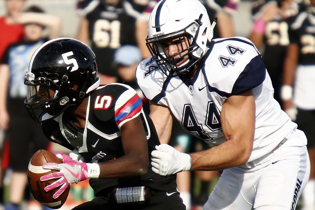 _TheOZone's tweet photo. 2018 Episcopal Academy DE/LB Milton Mamula, son of former Eagle Mike Mamula, bound for Montana: https://t.co/JfMn3dDKBY @EA1785_Football @Ea1785 @EA_Athletics @SJPrep_Sports @SJPrepFootball @CBWestFootball #Eagles 🏈 https://t.co/uTHje7zsai