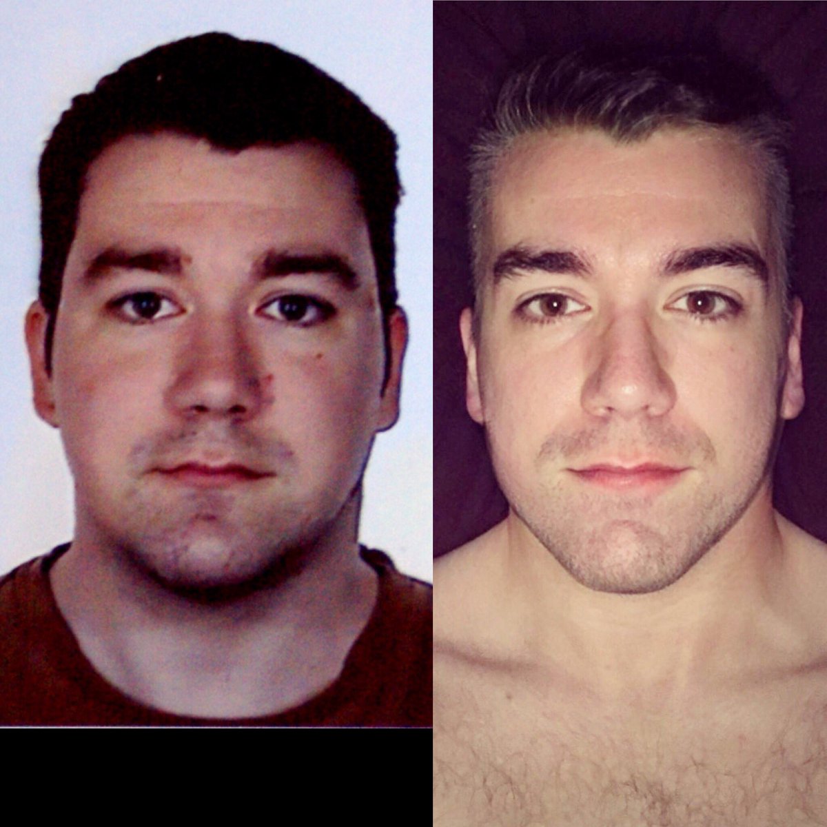MePeterNicholls's tweet photo. 6 stone less. #fiveyearsapart #glowup✨ #weightlosstransformation #selfie #changes #jawline #fatface #chubbyface #slimface #instagay https://t.co/o50oCHKfLX