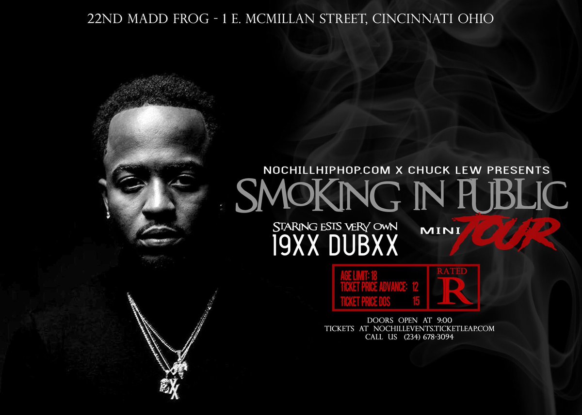 DuBz216's tweet photo. Come get some of these vibes.
FEB.22 AT MADD FROG #Smokinginpublic https://t.co/vS7vsMQO7n