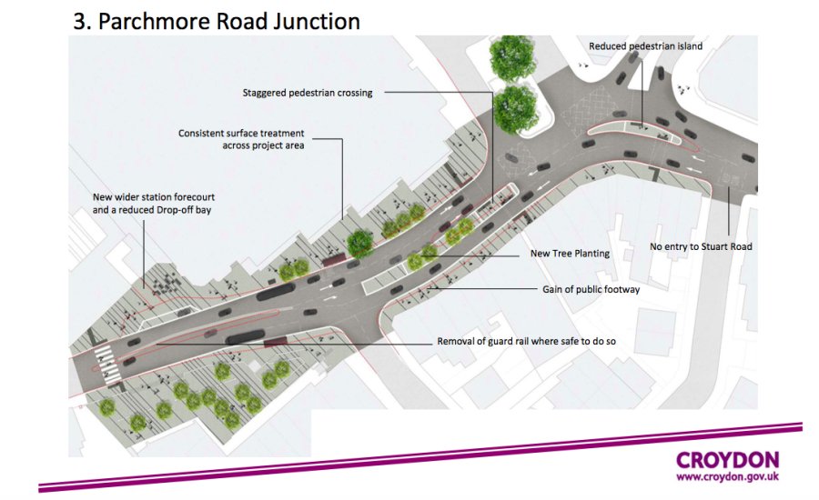 Here  we reveal plans showing a dramatic change to the face of the main gateway in to Thornton Heath. thorntonheathchronicle.co.uk/sink-hole-dela…