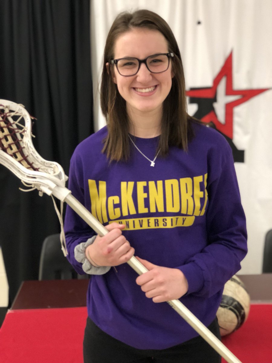 MonticelloMagic's tweet photo. Congratulations to @kitzmankenzie who signed her NLI today to play for @McKendreeLax next season! #mshsl #NSD18 https://t.co/CC6ELhU6uO