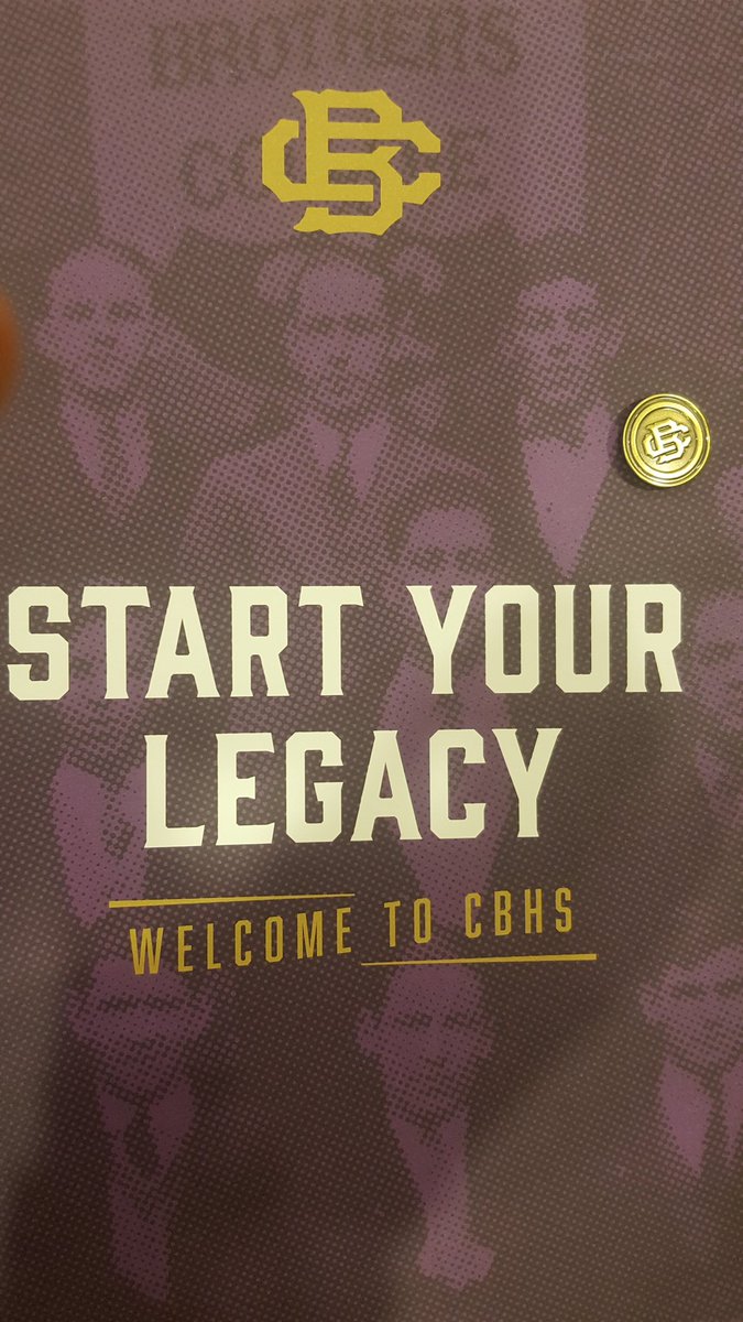 CBHSadmissions's tweet photo. Congrats to the future Brothers' Boys #2022. Share a pic with your acceptance packet! Don't forget to tag @CBHSMemphis @CBHSadmissions https://t.co/GdkIDevpyD