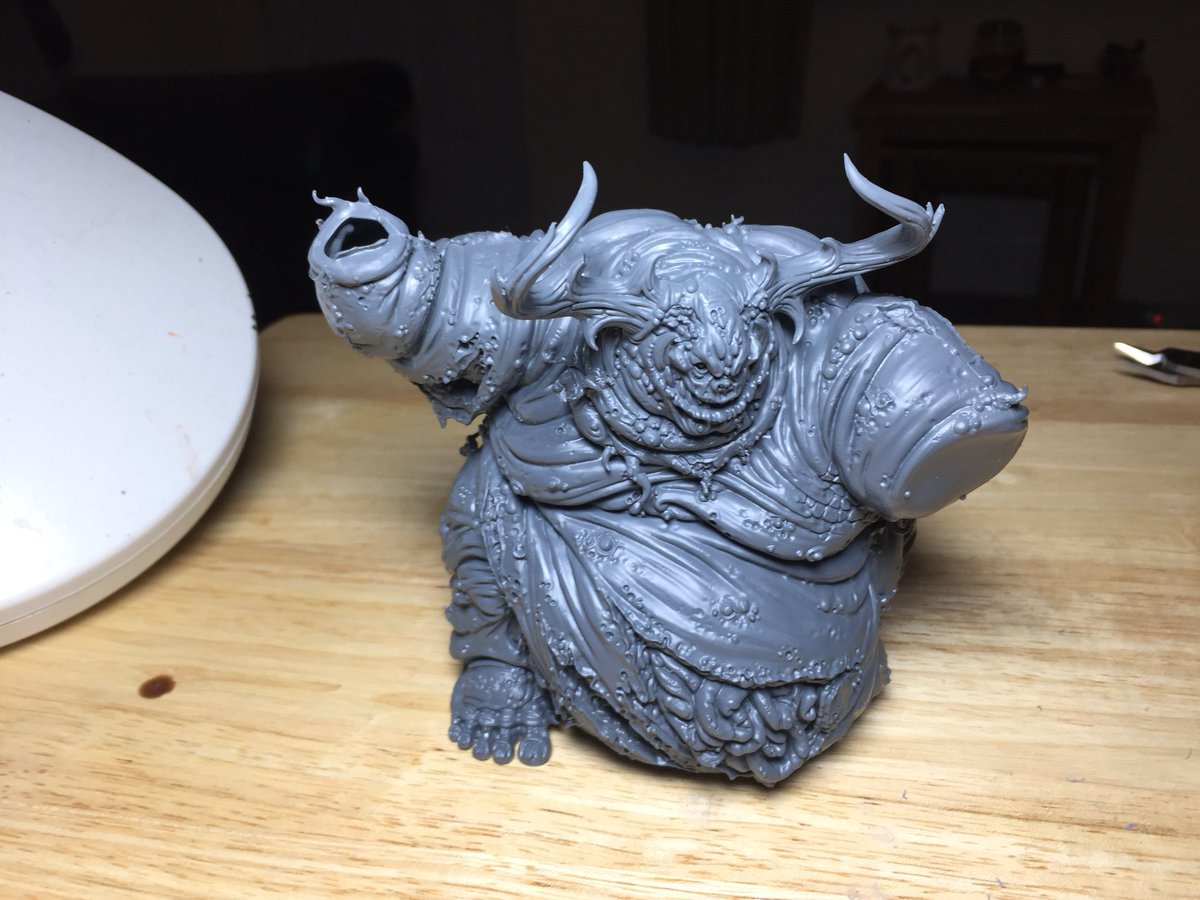 coppo81's tweet photo. After been ill with flu for the last week Back on #hobbystreak GUO part built #hobbystreakday1 #aos #wipwednesday https://t.co/MHw0X9KWYL
