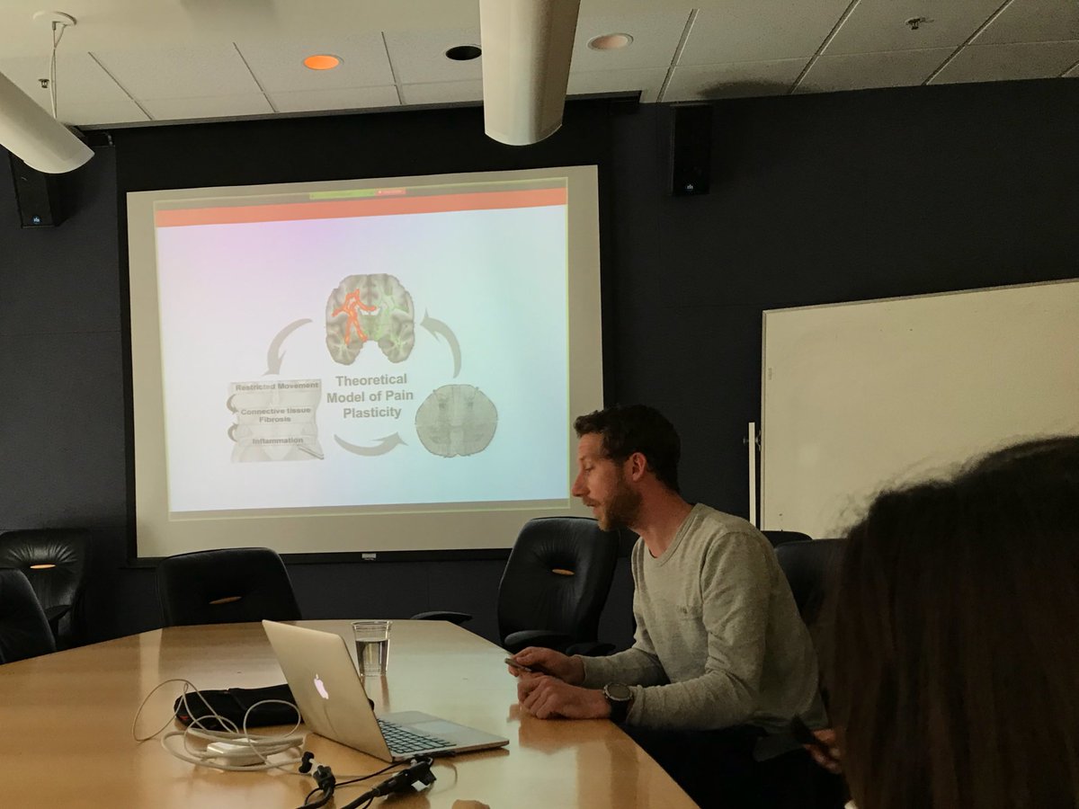 We are very happy to have Dr James Bishop presenting to us today on structural brain changes in chronic pain