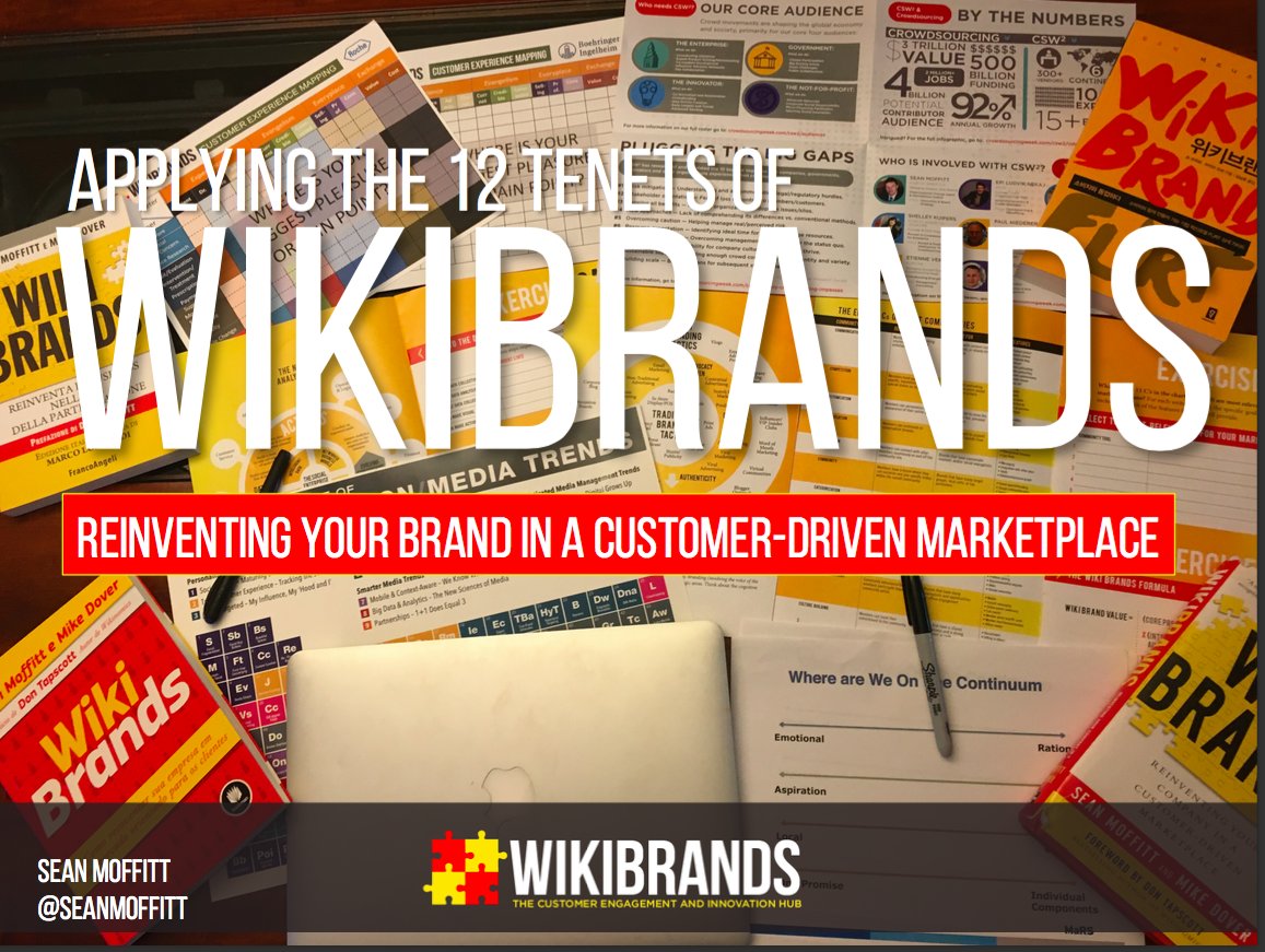 SeanMoffitt's tweet photo. The all-new #Wikibrands - fresh insight from 340 opinion leaders informing the post-modern marketing playbook #keynote
@LSRohani @PeterMcGraw @marcstoiber @RamliJohn @Jurisu @BrianHonigman @ProfessorWhyte @KAndersonOG1 @JedRecord @ProfGoldsmith @SoravJain @GadSaad @BobKnorpp https://t.co/LvwJxQEvjs