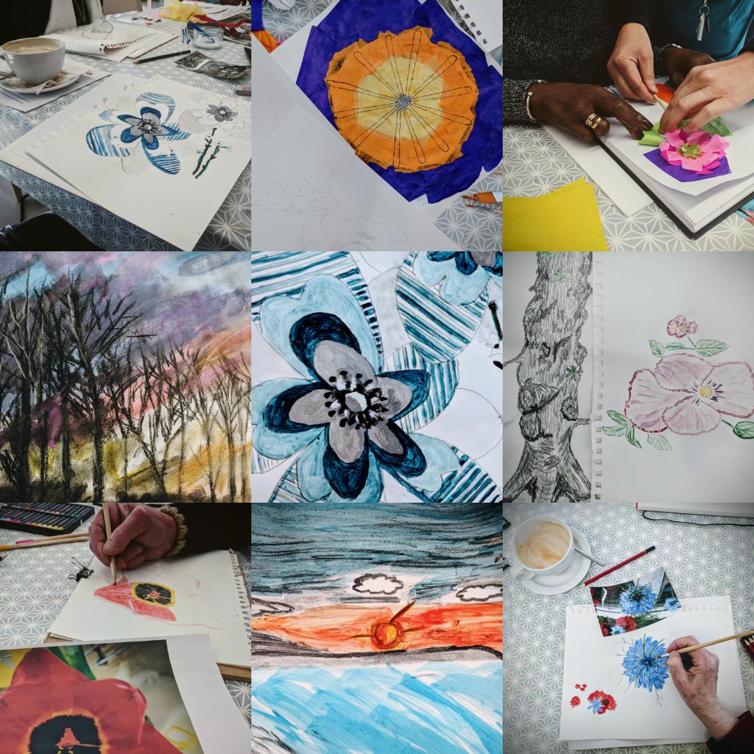 lookagainartist's tweet photo. Another brilliant #drawingsocial @LimelightOT this morning. https://t.co/Uh7OotdEvf