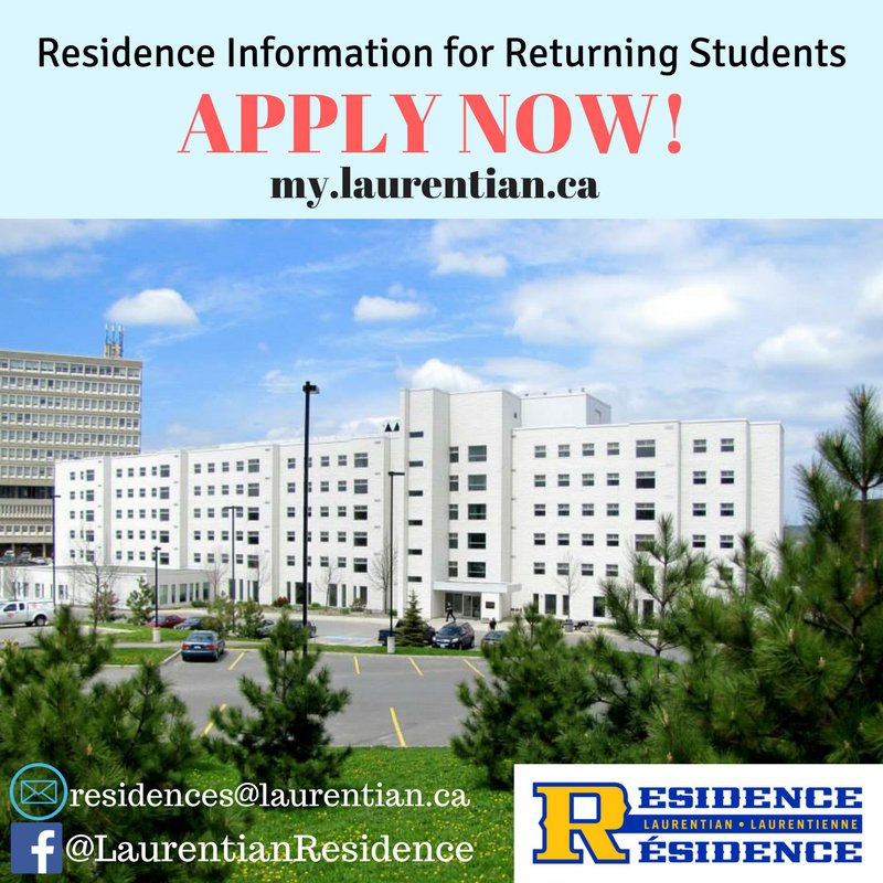 Laurentian Residence Laurentienne tweet media