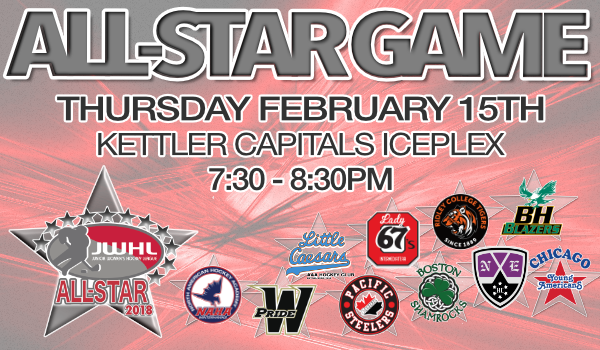 JWHL's tweet photo. #JWHL All-Star Game in Washington DC on Thursday February 15th, 7:30PM at Kettler Capitals Iceplex... Stay Tuned for Team Announcements! https://t.co/KBSIr1cKWr