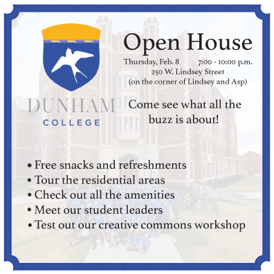 ourescolleges's tweet photo. Interested in living in the Residential Colleges? @OUDunhamCollege and @OUHeadington are hosting open house events tomorrow! Stop by and take a tour! #LiveResColleges #LiveOnUniversity https://t.co/6TKAK1mwqD