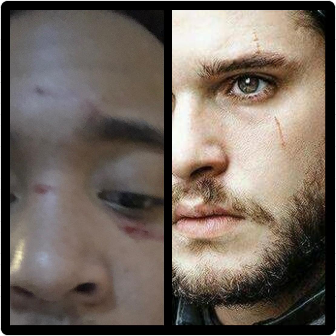 w8onhim's tweet photo. Dang Game of Thrones or basketball ๐? @dondrepalmer got his Jon Snow look going on! No foul though ๐ค That's okโฆ. Winter is here!!! Let's go @PNBasketball #FIST #thatrefthough #mightleaveamark #downtothewhitemeatpart #houseofstark #wheresAryawhenyouneedher ๐๐๐ https://t.co/mzSlOkjIfk
