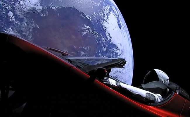 I think <a href="/SpaceX/">SpaceX</a> just created the world's most expensive car commercial.