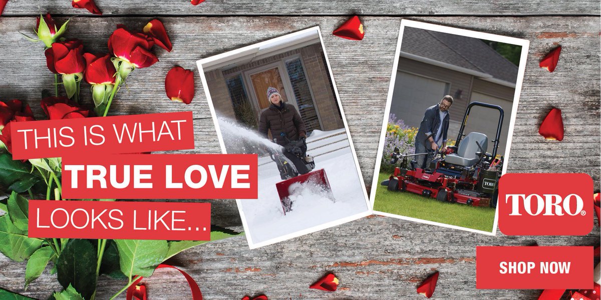 kooybros's tweet photo. Get your love a Toro Snowblower this Valentine’s Day. In stock & ready for lovin!
❤️❤️❤️❤️❤️❤️❤️❤️❤️❤️
https://t.co/M7y9Vyvw4n #Torosnowblower https://t.co/0CkwmZcBzI