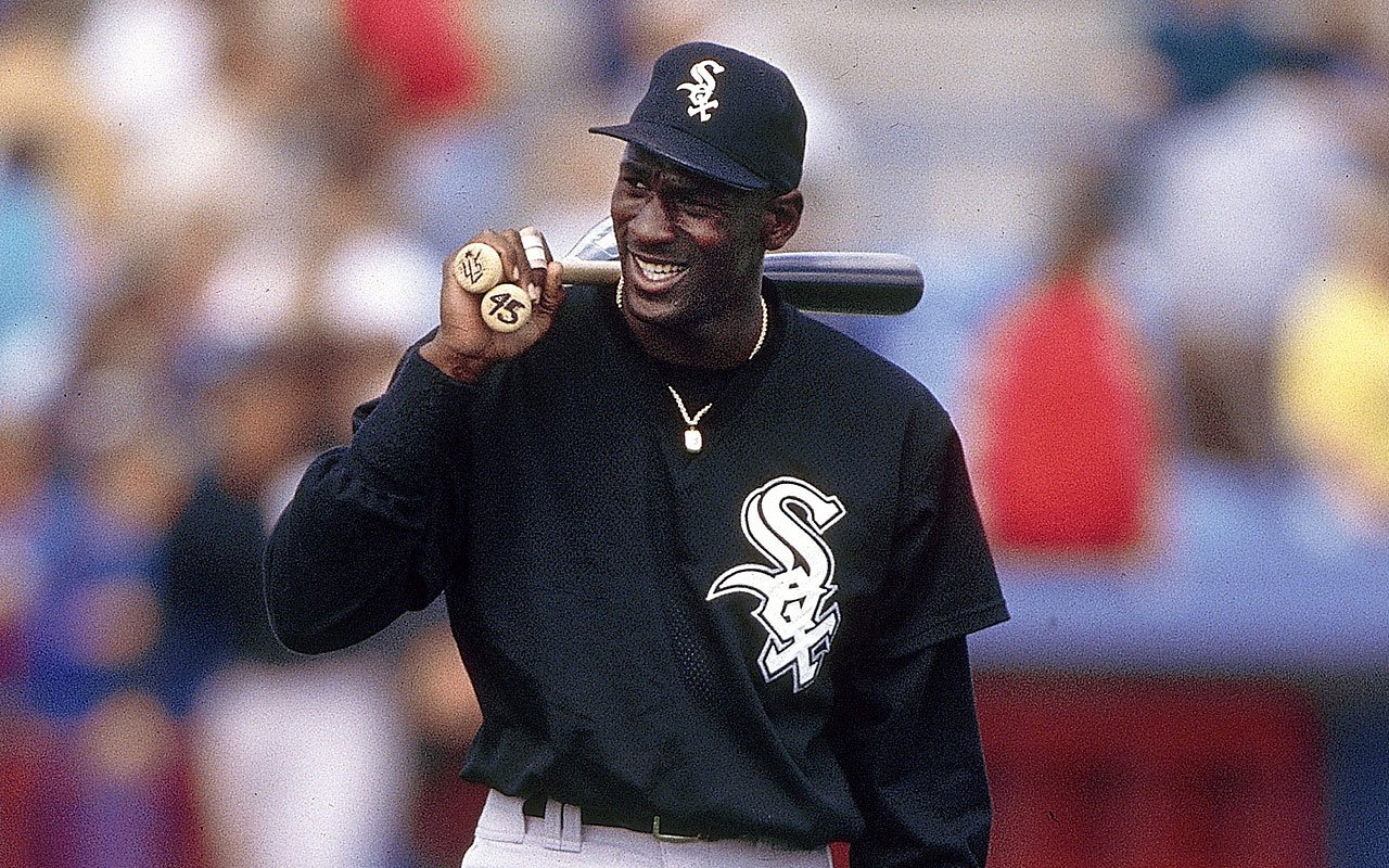 SI MLB on X: On this day in 1994, Michael Jordan traded in his Bulls jersey  to sign a minor league contract with the White Sox. Our cover story argued  that MJ
