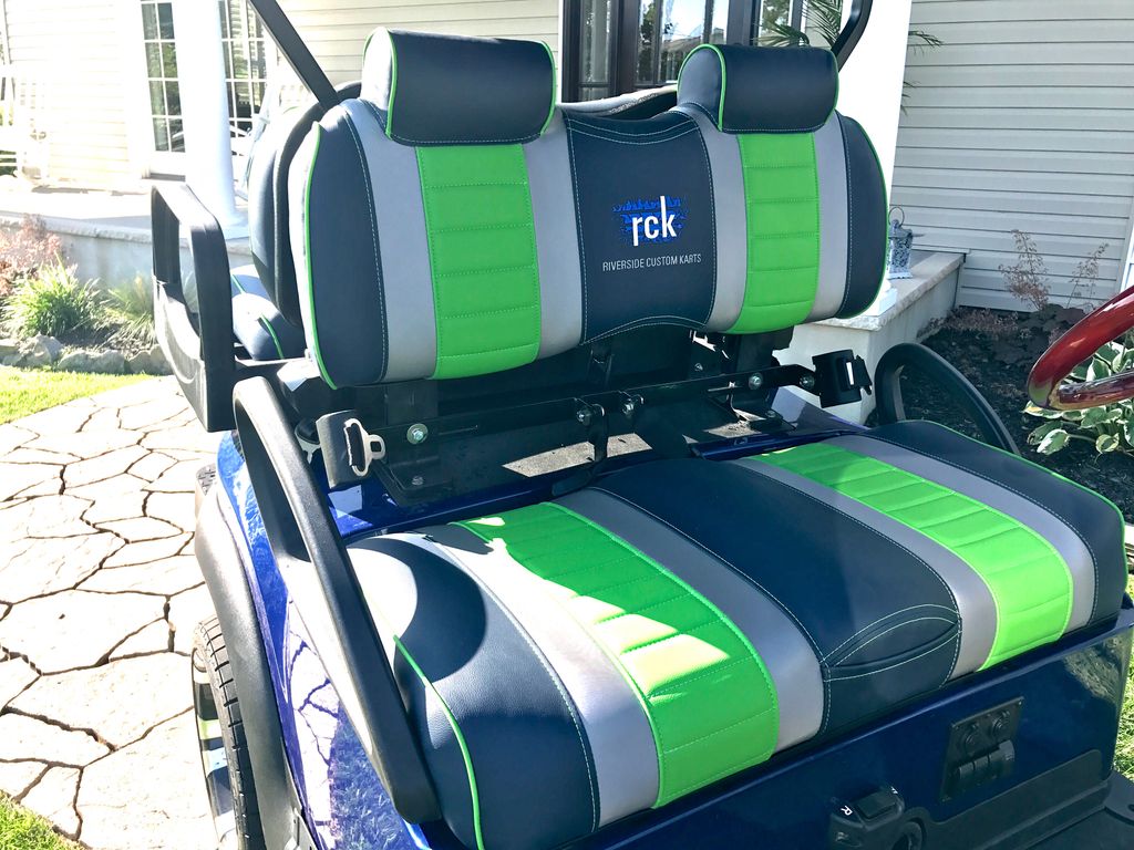 coastalcruizers's tweet photo. Custom seats any design, color and embroidery can be made for your Street Legal Cart. @lazylifeseat is a custom seat builder. As a dealer we can help find and purchase the right seat for you. #coastalcruisers #riversidekarts #streetlegalelectriccarts #electriccarts #golfcarts https://t.co/s1uCYDMEXE