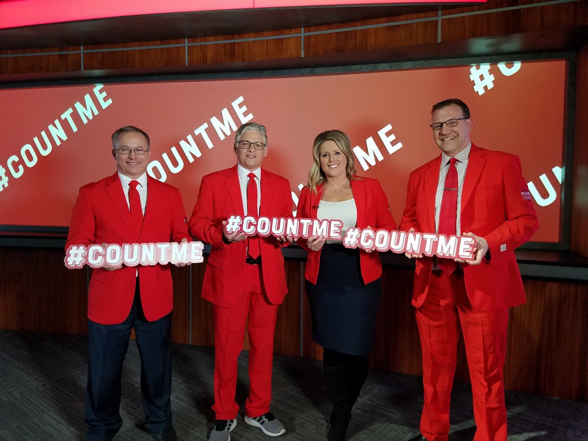 KKealyWDAY's tweet photo. Please RT! "We" (that's @DanaMogckWDAY @JohnWheelerWDAY and I) took a vote here at @WDAYnews and "we" decided if we get enough retweets we might be able to convince @DomIzzoWDAY to squeeze back into this hot red number! (Sorry Dom) 😂❤️ Anything for #GivingHeartsDay #CountMe https://t.co/O9xnRFUsss