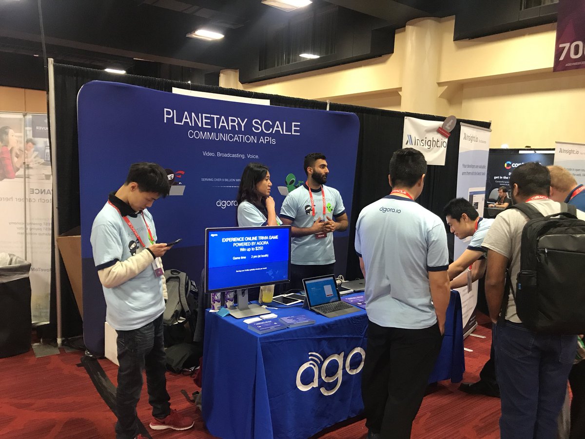 dszaboSF's tweet image. @AgoraIO at #DEVWEEK2018!