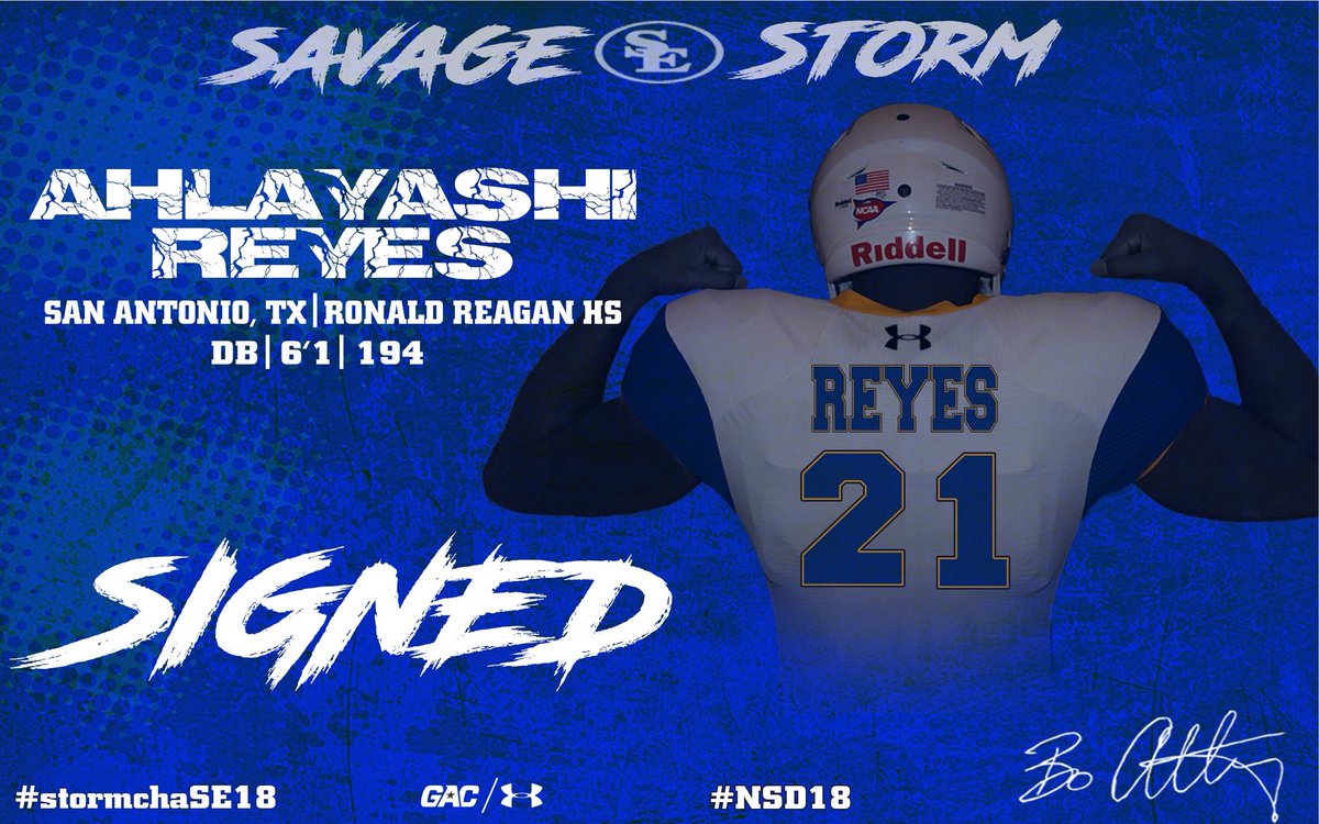 GoSoutheastern's tweet photo. Welcome @AHLAYASHI Time to work! #stormchaSE18 #NSD18 #WEWILL https://t.co/5kNlOXeOHK