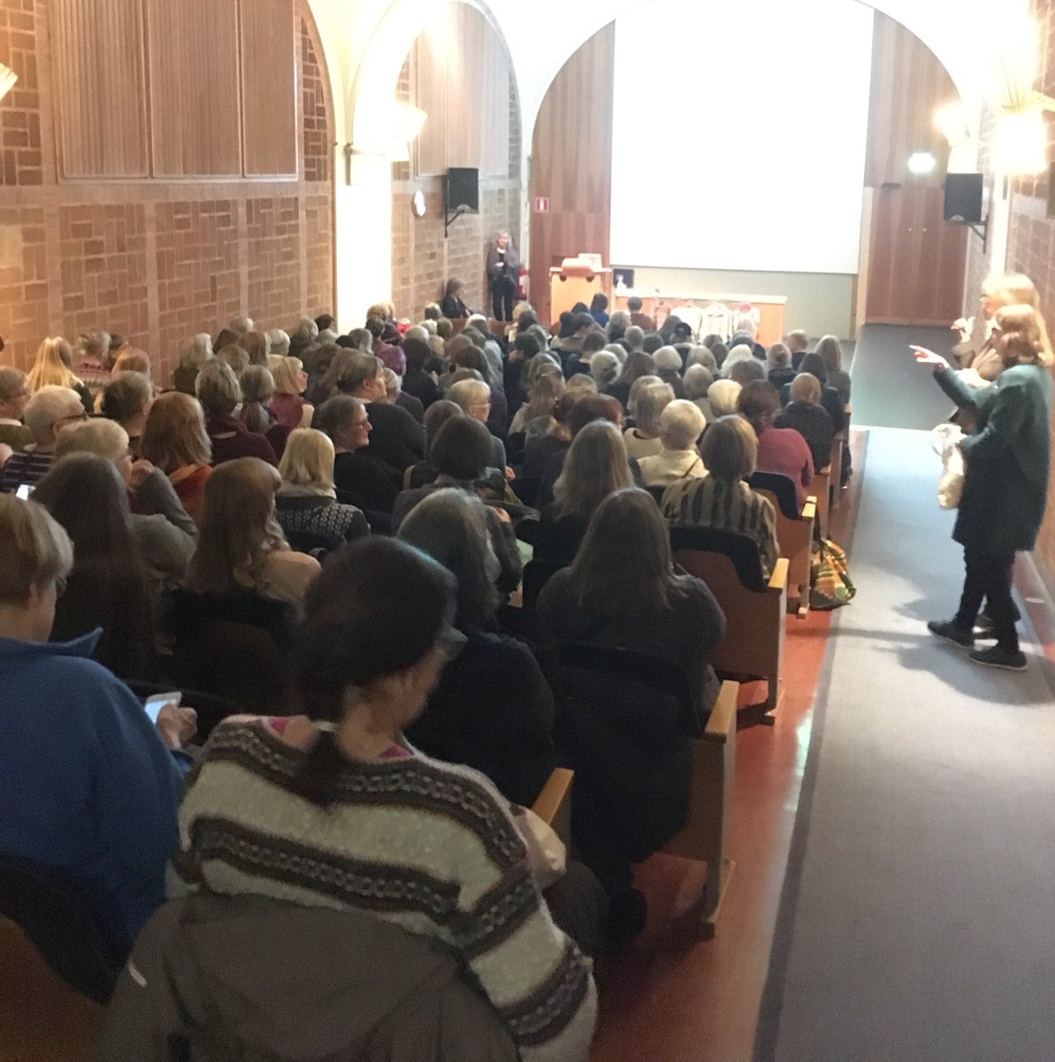 No seats left <a href="/nordiskamuseet/">Nordiska museet</a> when knitted cardigans and jumpers are discussed!