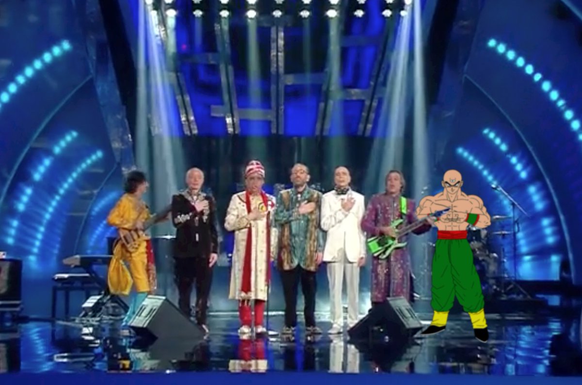 _the_jackal's tweet photo. Gli Elii hanno un'aura potentissima
#Sanremo2018 https://t.co/e1sTgTpwT0
