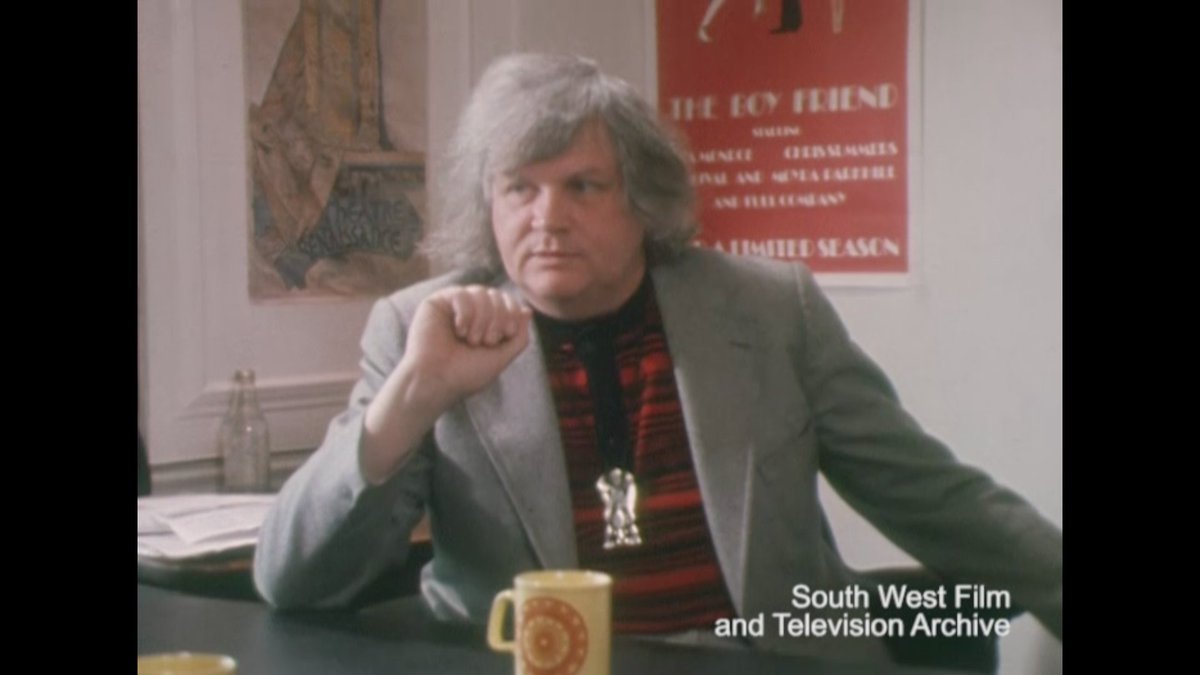 StewartWilliam6's tweet photo. #Watching 'Format: #KenRussell meets #ColinWilson' (#WestwardTelevision, 1972) #SWFTA #TheBoxPlymouth https://t.co/NUlDQb94pr