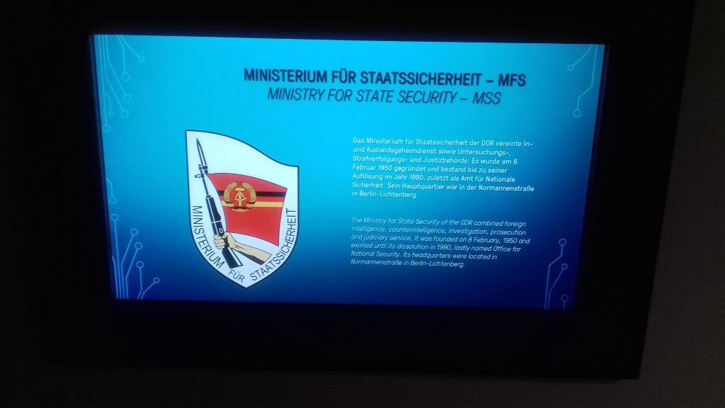 Steve Finnie On Twitter Berlin Deutschesspionagemuseum