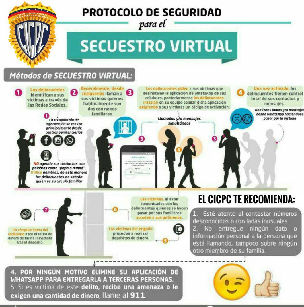 seginterna's tweet image. #Cicpc La Seguridad de nuestros seres queridos, también esta en la prevención del delito, evita publicar información personal y familiar en las Redes Sociales.