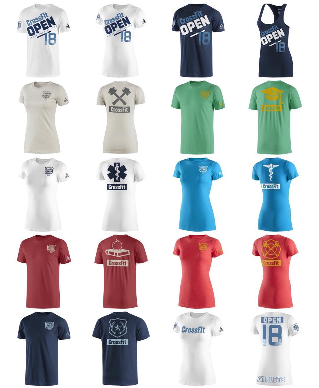 Reebok crossfit open shirt sale