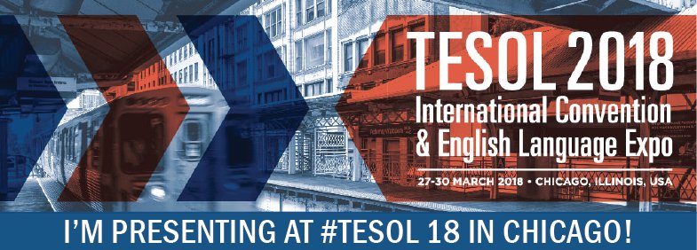 Alfonso_DynEd's tweet photo. See you this year in Chicago for #TESOL at the #McCormickPlace. I will be presenting there on Wednesday, March 28. More info coming --stay tuned @dyned_intl https://t.co/MgMJ8seiSe