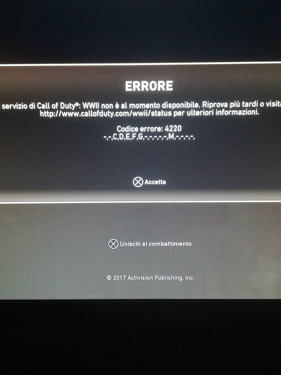 my friends are playing... So, Why I cannot play with them, my connection is ok, the router havent problems, I must have answers <a href="/ATVIAssist/">Activision Support</a> <a href="/Activision/">Activision</a>
I'm really upset right now because the game is working for all but not for me.