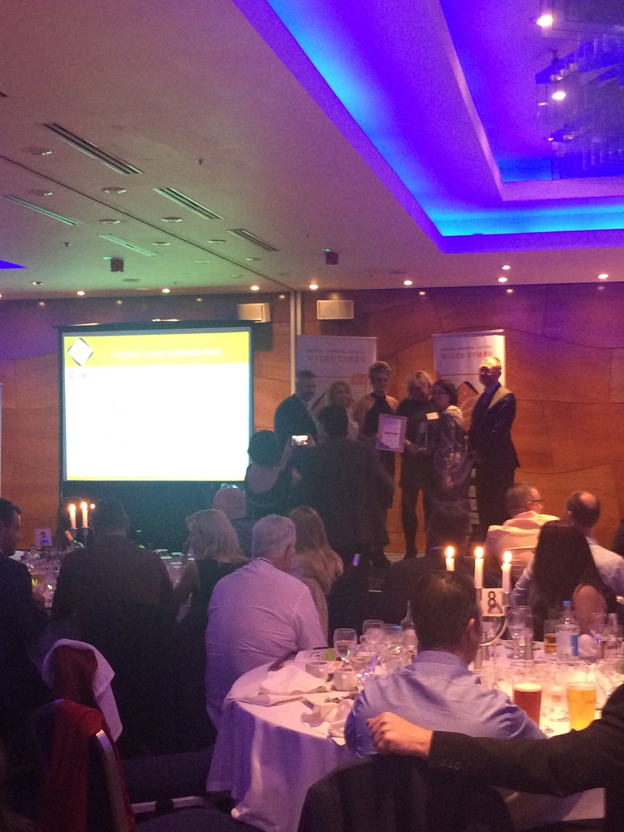 Well done to Flintshire council winners at the energy efficiency awards