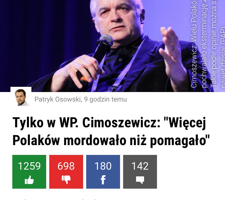 Cimoszewicz mierzy Polskę i Polaków miarą własnej rodziny. To łajdactwo!