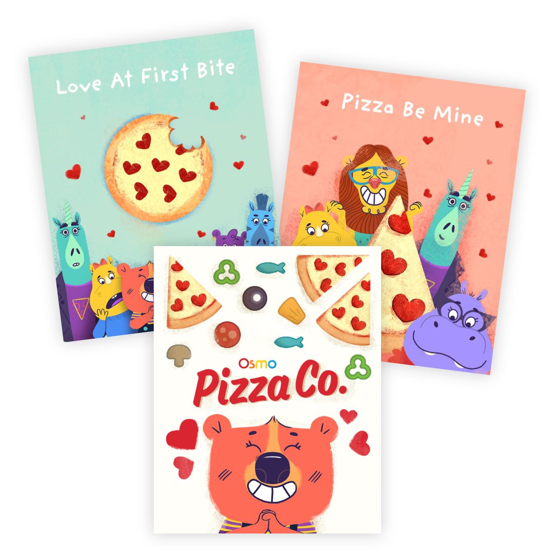 Happy National Pizza Day! 💕🍕 Share some love this Valentine’s Day with these Osmo Valentines #OsmoPizzaLove #PlayOsmo ctt.ec/Vx9FD+